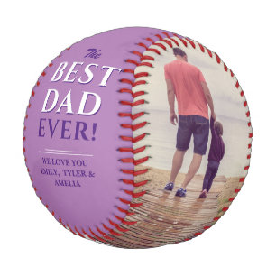 Bester Vater Aller Zeiten Vatertag 2 Foto Collage Baseball