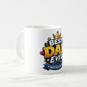 Bester Vater Aller Zeiten Vatertag Kaffeetasse | L (Vorderseite Links)
