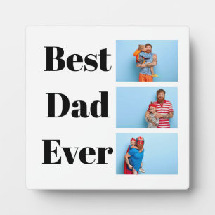 Bester Vater aller Zeiten Vatertagsgeschenk Foto Fotoplatte