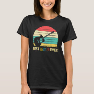 Bester Vater Aller Zeiten Vintage Gitarrist Vater T-Shirt