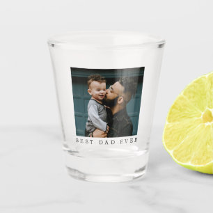 Bester Vater Aller Zeiten Vollfoto Personalisiert Schnapsglas