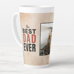 Bester Vater Aller Zeiten Wasserfarbe Vatertag Fot Milchtasse