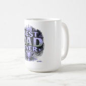 Bester Vater Allerwetter Vatertag Kaffeetasse (VorderseiteRechts)
