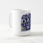 Bester Vater Allerwetter Vatertag Kaffeetasse (Vorderseite Links)