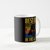 Bester Vater am Galaxy Vatertag Kaffeetasse (VorderseiteRechts)