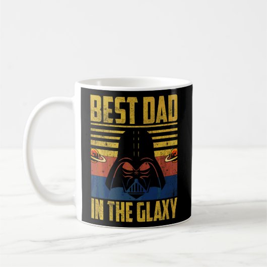 Bester Vater am Galaxy Vatertag Kaffeetasse (Links)