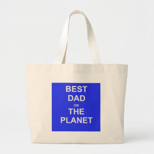 Bester VATER auf der Welt Jumbo Stoffbeutel