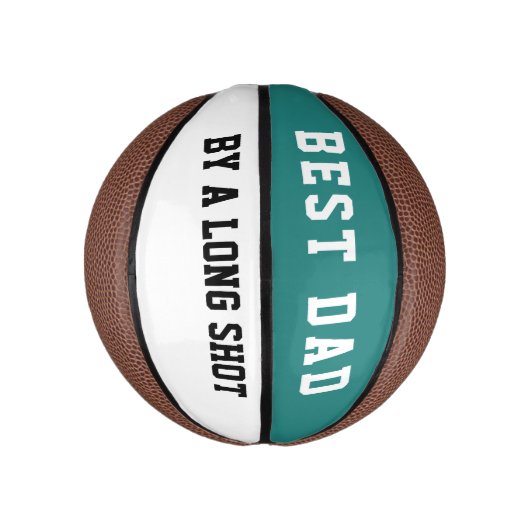 Bester Vater Award Mini Basketball (Vertikal)