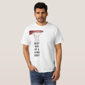 Bester Vater Basketball T-Shirt (Vorne ganz)