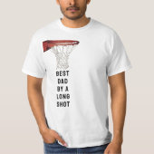 Bester Vater Basketball T-Shirt (Vorderseite)