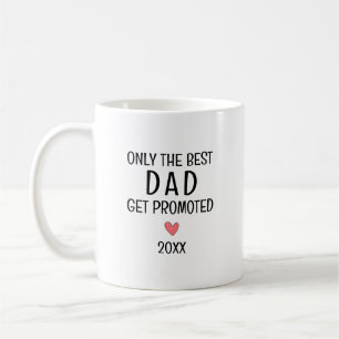 Bester Vater befördert – Persönliches Jahr Kaffeetasse