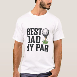 Bester Vater beim Par Golf zum Vatertag Vintage-De T-Shirt