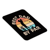 Bester Vater beim Par Golfing Magnet (Rechte Seite)