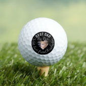 Bester Vater, benutzerdefinierter Name, Kinderfoto Golfball (Insitu T-Shirt)