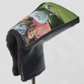 Bester Vater besser als Par Foto Collage Putter Golf Headcover (3/4 Vorderseite)
