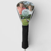 Bester Vater besser als Par-FotoCollage-Treiber Golf Headcover (Vorderseite)
