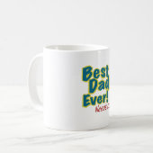 Bester Vater Braucht Kaffee Kaffeetasse (Vorderseite Links)