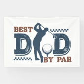 Bester Vater By Par Banner (Horizontal)