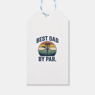 Bester Vater By Par Disc Golf Vintage-Sunset-Desig Geschenkanhänger