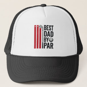 Bester Vater By Par Golf Dad Vintage Design_1 Truckerkappe