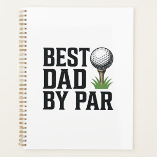 Bester Vater By Par Golf Vatertag Vintage Design_1 Planer