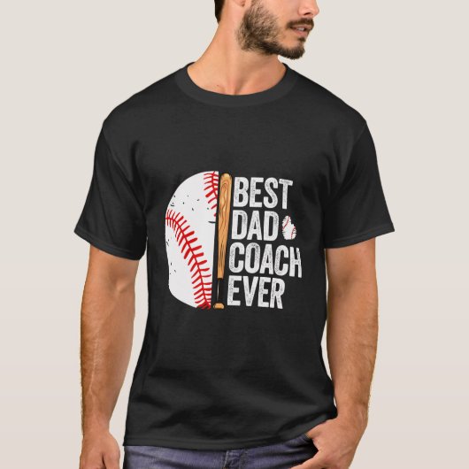 Bester Vater Coach je T-Shirt (Vorderseite)