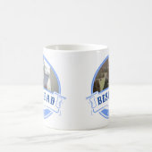 Bester Vater Cool Vater Vatertag Geschenk Weiß Kaffeetasse (Mittel)