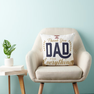 Bester Vater – Danke-Design Kissen