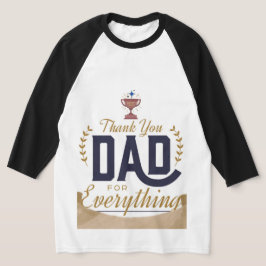 Bester Vater – Danke-Design T-Shirt
