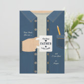 Bester Vater der Welt (Stehend Vorderseite)
