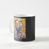 Bester Vater der Welt 2 Foto individuell Kaffeetasse (Vorderseite Links)
