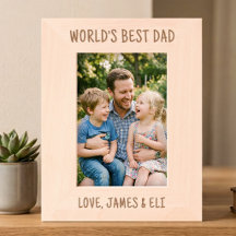 Bester Vater der Welt Benutzerdefinierter Bilderra