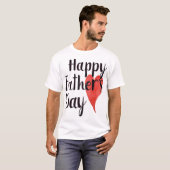 Bester Vater der Welt Blueprint-Design T-Shirt (Vorne ganz)