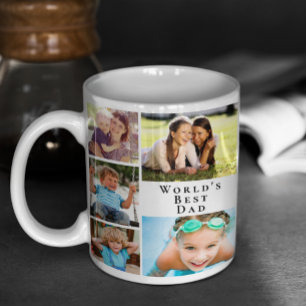 Bester Vater der Welt Foto-Collage Kaffeetasse