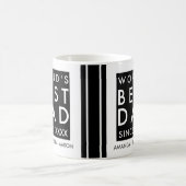 Bester Vater der Welt Kaffeetasse (Mittel)