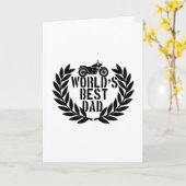 Bester Vater der Welt Karte (Gelbe Blume)