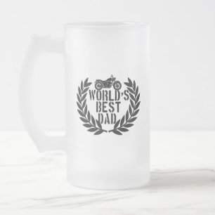 Bester Vater der Welt  Mattglas Bierglas