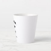 Bester Vater der Welt Milchtasse (Vorderseite)