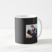 Bester Vater der Welt mit individuellem Foto Kaffeetasse (VorderseiteRechts)