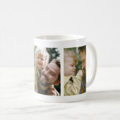 Bester Vater der Welt Name und Fotos Kaffeetasse (VorderseiteRechts)