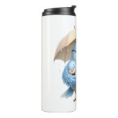 Bester Vater der Welt Süßer Vogel Thermosbecher (Nach links gedreht)