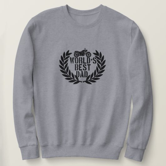 Bester Vater der Welt Sweatshirt (Design vorne)