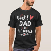 Bester Vater der Welt T-Shirt (Vorderseite)