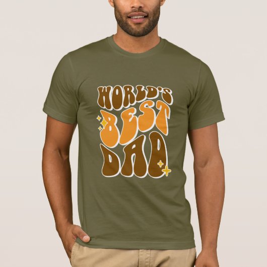 Bester Vater der Welt T-Shirt (Vorderseite)