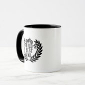Bester Vater der Welt Tasse (Vorderseite Links)