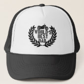 Bester Vater der Welt Truckerkappe (Vorderseite)