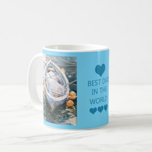 Bester Vater der Welt, Vatertag Tasse (Vorderseite Links)