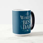 Bester Vater der Welt Verwandlungstasse (VorderseiteRechts)