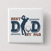 Bester Vater Durch Par-Button  Button (Vorderseite)