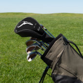 Bester Vater durch Par Custom Typografy Golf Headcover (In SItu)